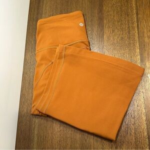 Lululemon Groove Super-High-Rise Flared Pant Nulu In Butternut Brown